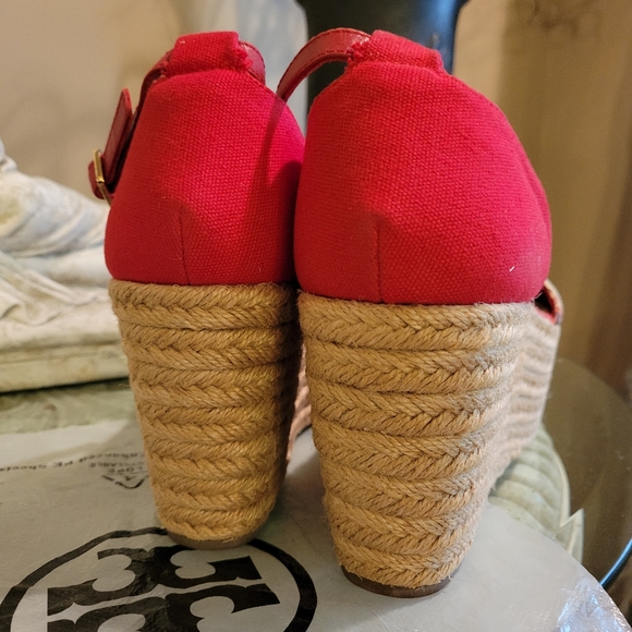 Tory Burch Espidrilles Floral Platform 110 - Picture 3 of 12